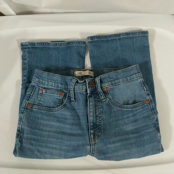 Madewell Cali Demi Boot Cut Medium Wash High Rise - size 24 - 25" Inseam - Picture 1 of 9
